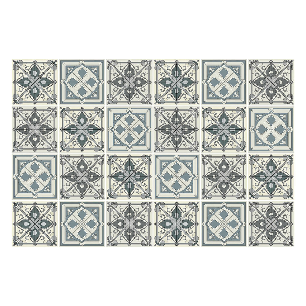 Autocolante gresie Gresie gri elegantă