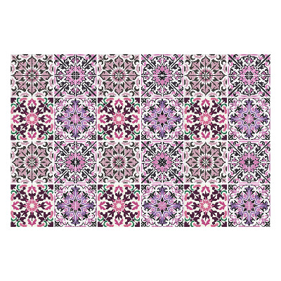 Autocolante gresie si faianta Mozaic decorat cu pasteluri