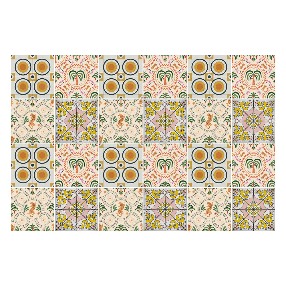 Autocolante gresie Design și geometrie a naturii