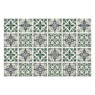 Autocolante gresie Plăci elegante cu motiv floral
