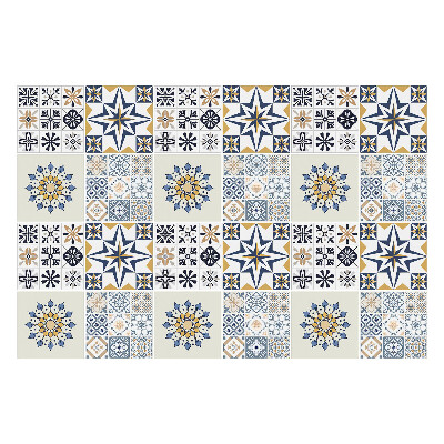 Autocolante gresie Plăci cu stele și mandale