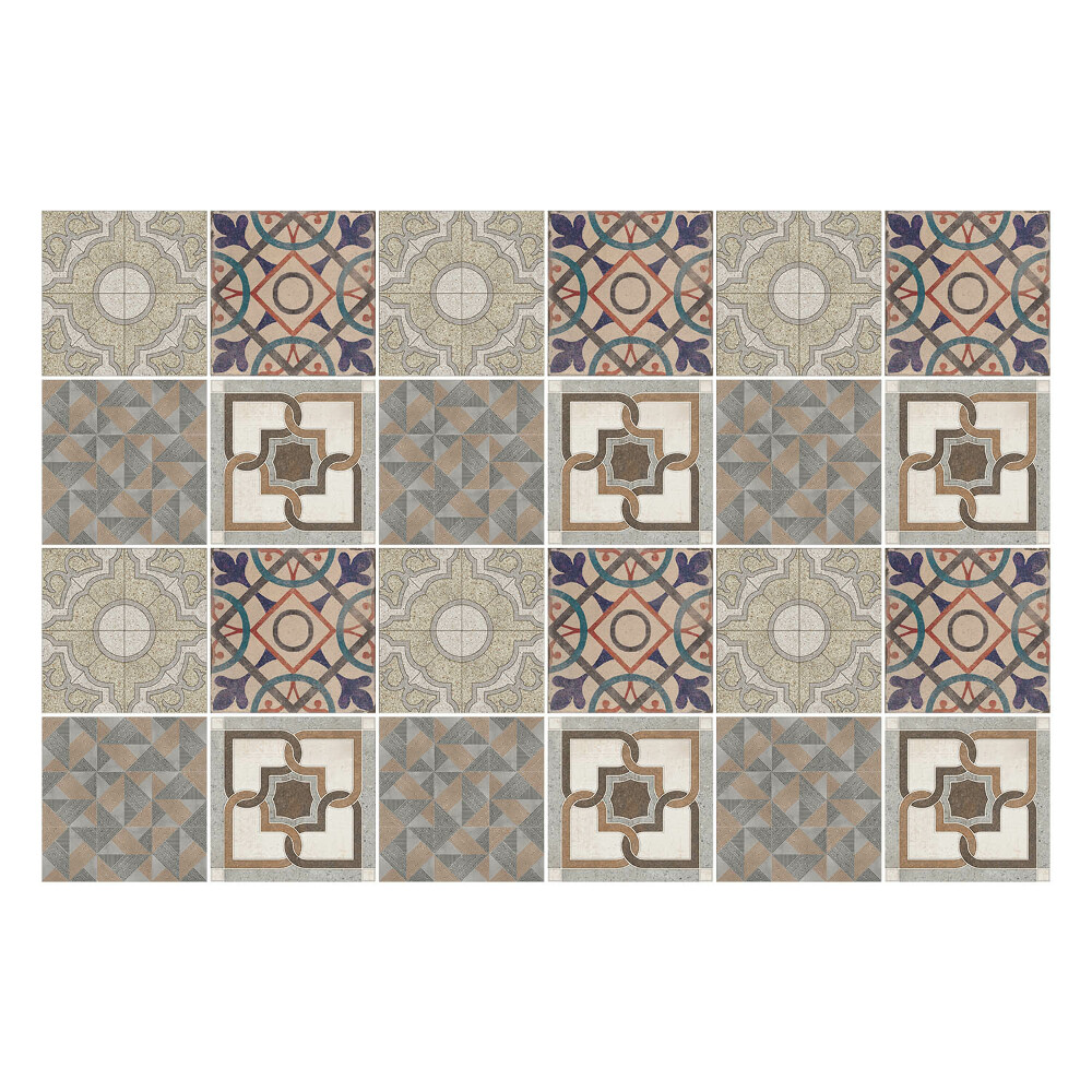 Autocolante gresie Un mozaic de plăci antice