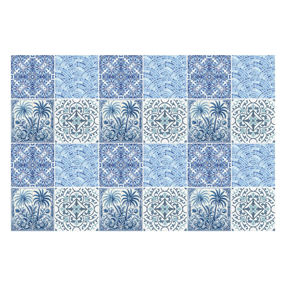 Autocolante gresie Plăci cu motive vegetale