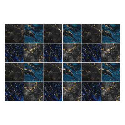 Autocolante gresie Mozaic elegant din marmură