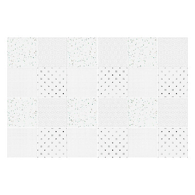 Autocolante pentru gresie Geometrie cu modele fine