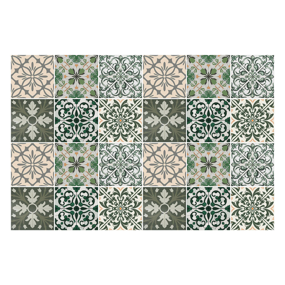 Autocolante gresie Motive florale în aranjament