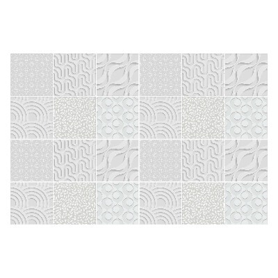 Autocolante gresie si faianta Valuri și forme abstracte