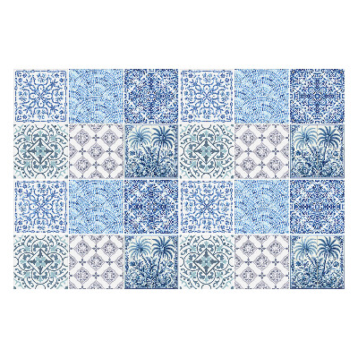 Autocolante gresie si faianta Plăci clasice cu ornamente