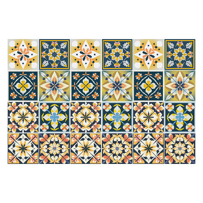 Autocolante gresie si faianta Compoziție de plăci marocane