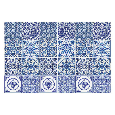 Autocolante gresie si faianta Motive florale geometrice