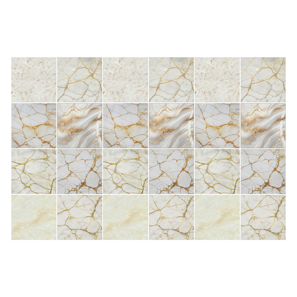 Autocolante gresie si faianta Motive elegante din marmură