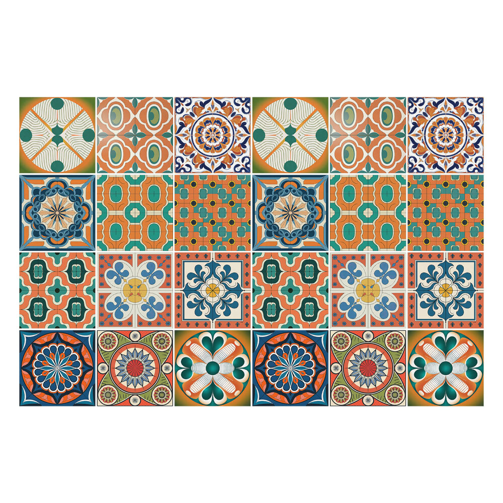 Autocolante gresie si faianta Compoziție orientală