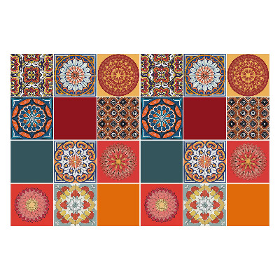 Autocolante gresie si faianta Culori marocane