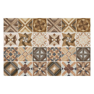 Autocolante gresie Forme din lemn