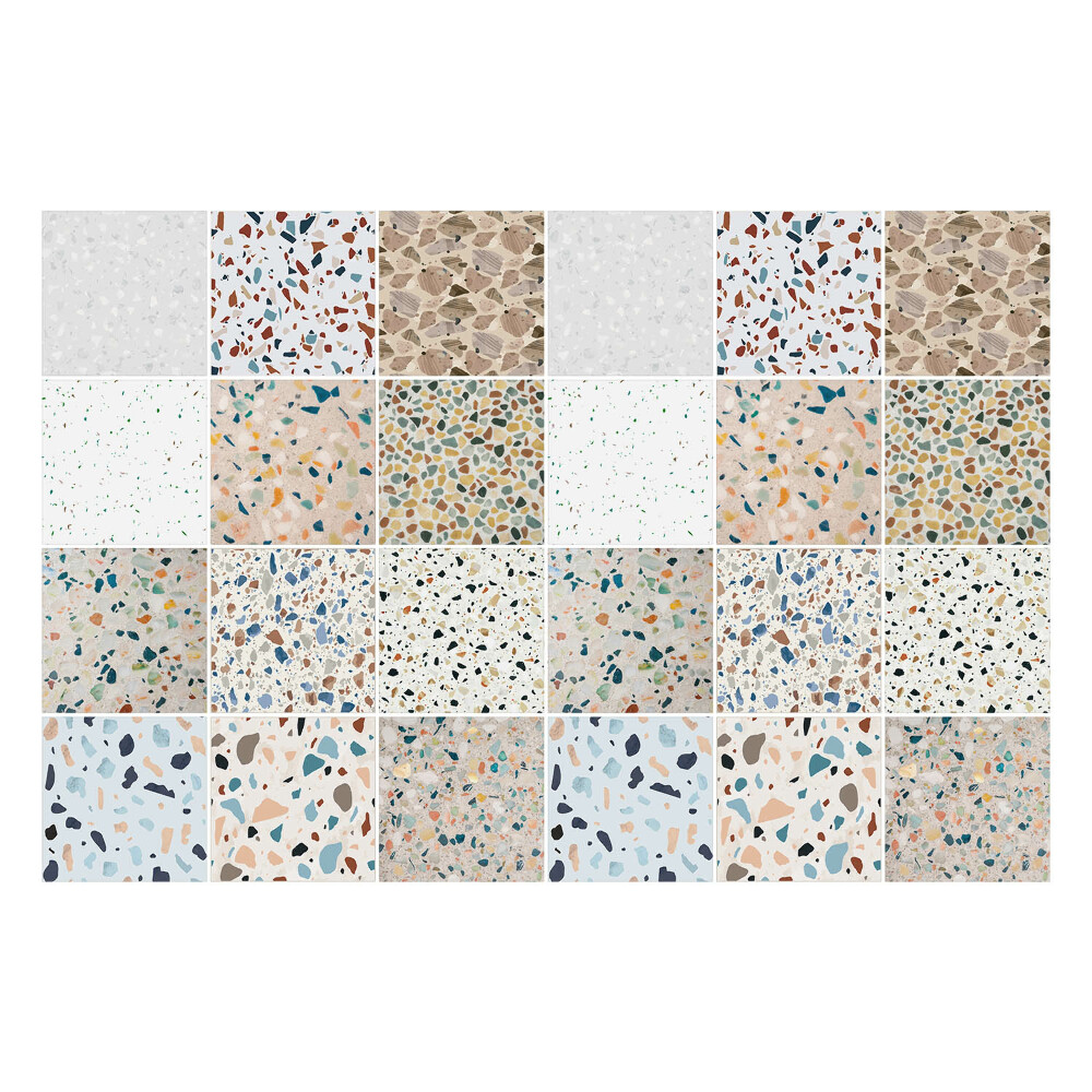 Autocolante gresie Amestec de pietre zdrobite