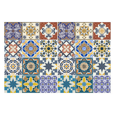 Autocolante pentru gresie Plăci cu motive decorative