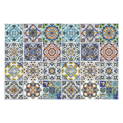 Autocolante gresie si faianta Mozaic ceramic cu ornamente