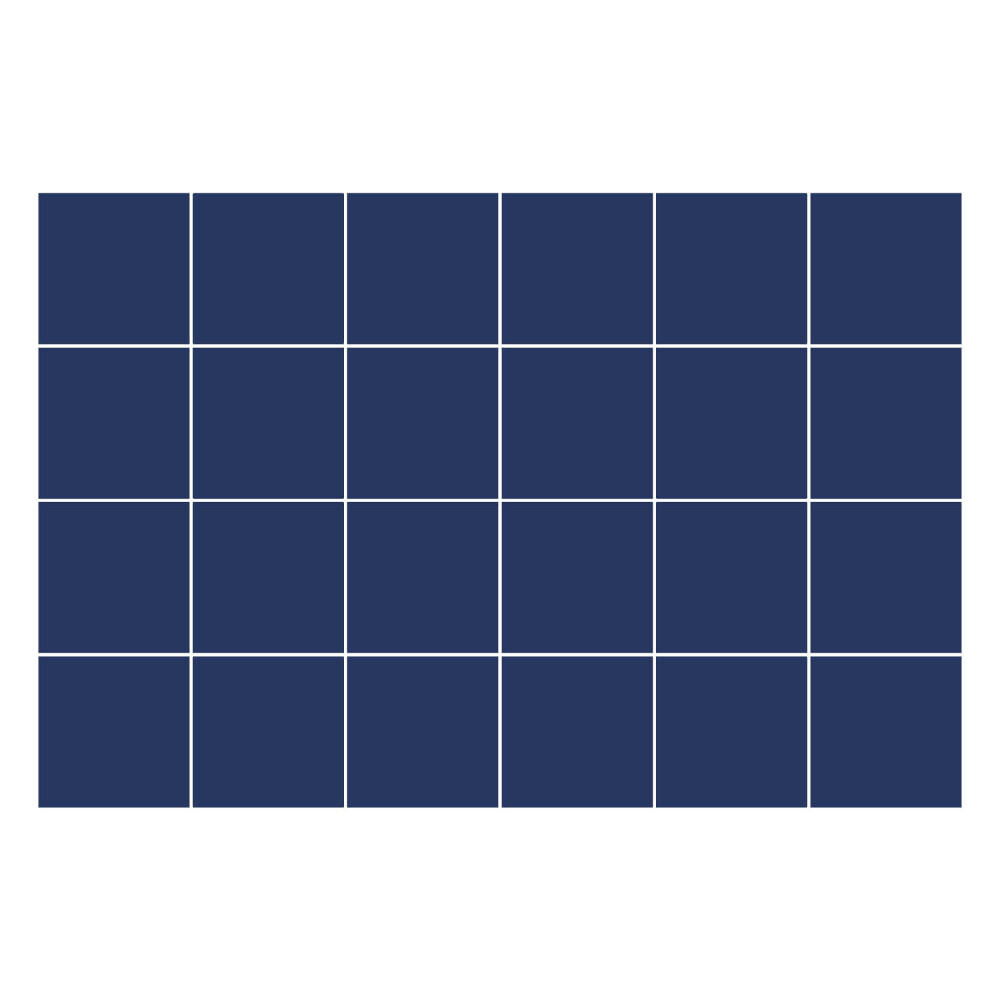 Autocolante pentru gresie Culoare Albastru marin