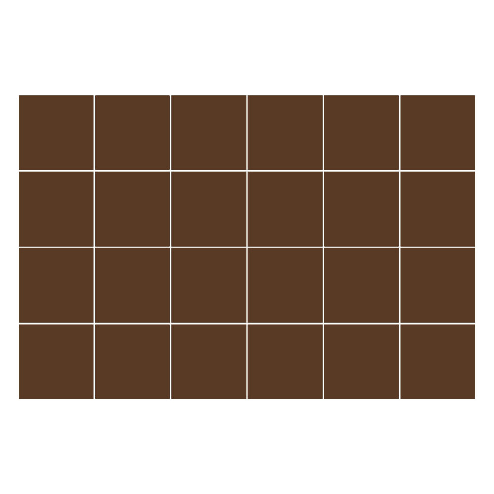 Autocolante pentru gresie Culoare Maro