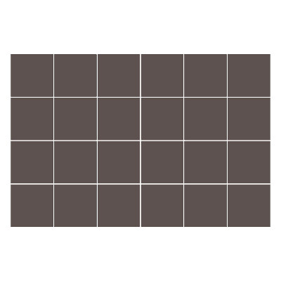 Autocolante pentru gresie Culoare Maro