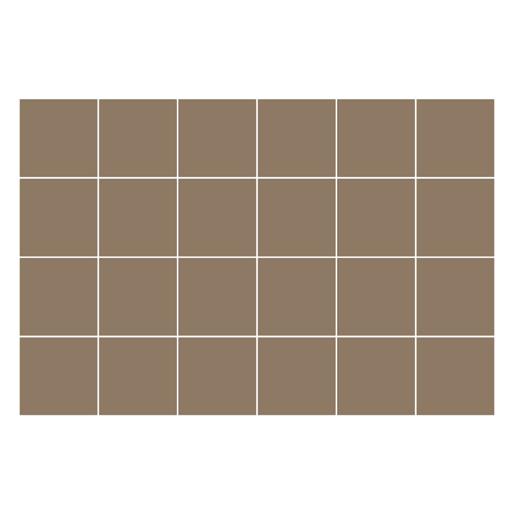 Autocolante pentru gresie Culoare Maro