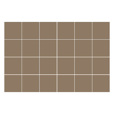 Autocolante pentru gresie Culoare Maro