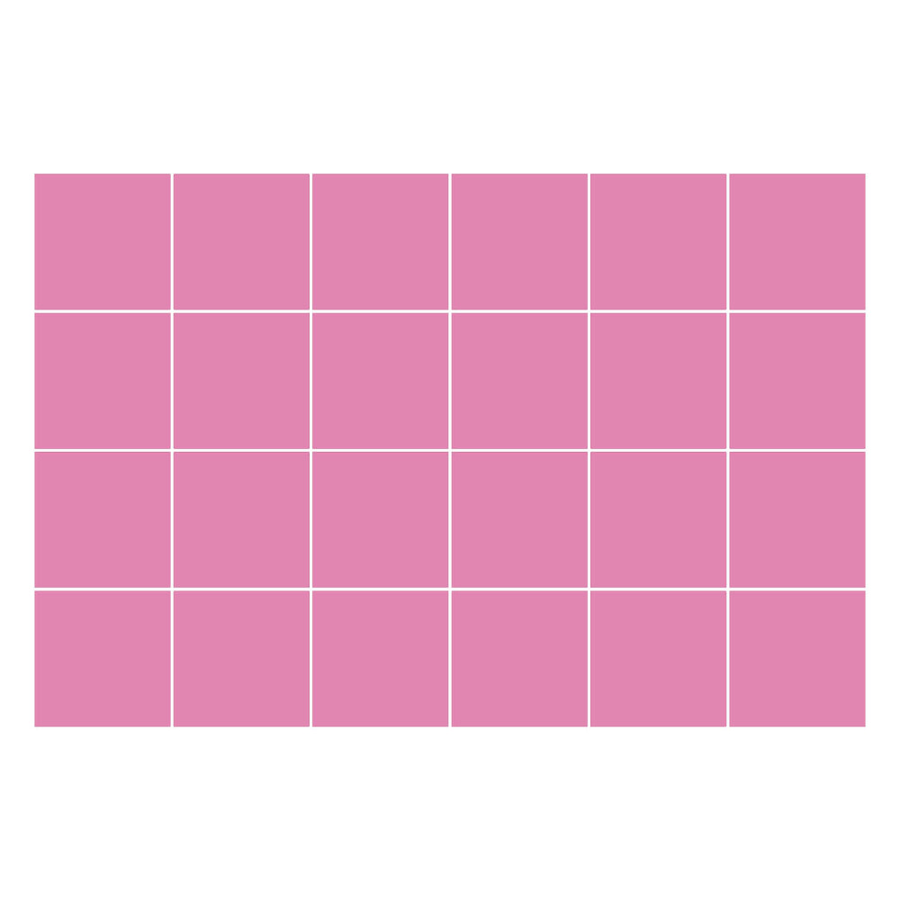 Autocolante pentru gresie Culoare roz pastel