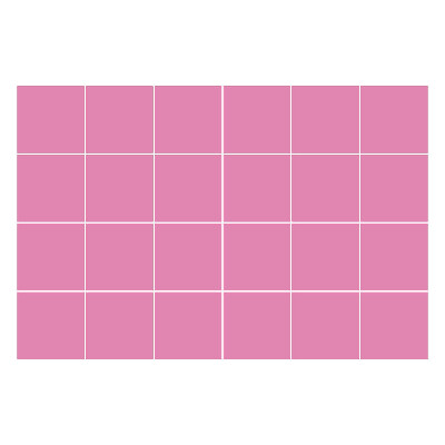 Autocolante pentru gresie Culoare roz pastel