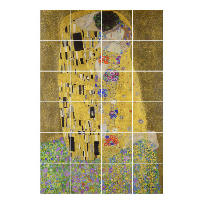 Autocolante gresie Îndrăgostiți în îmbrățișare