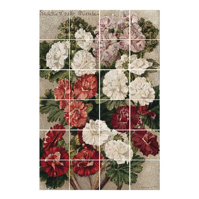 Autocolante gresie Aranjamente florale de primula