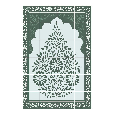 Autocolante gresie si faianta Motiv floral vegetal