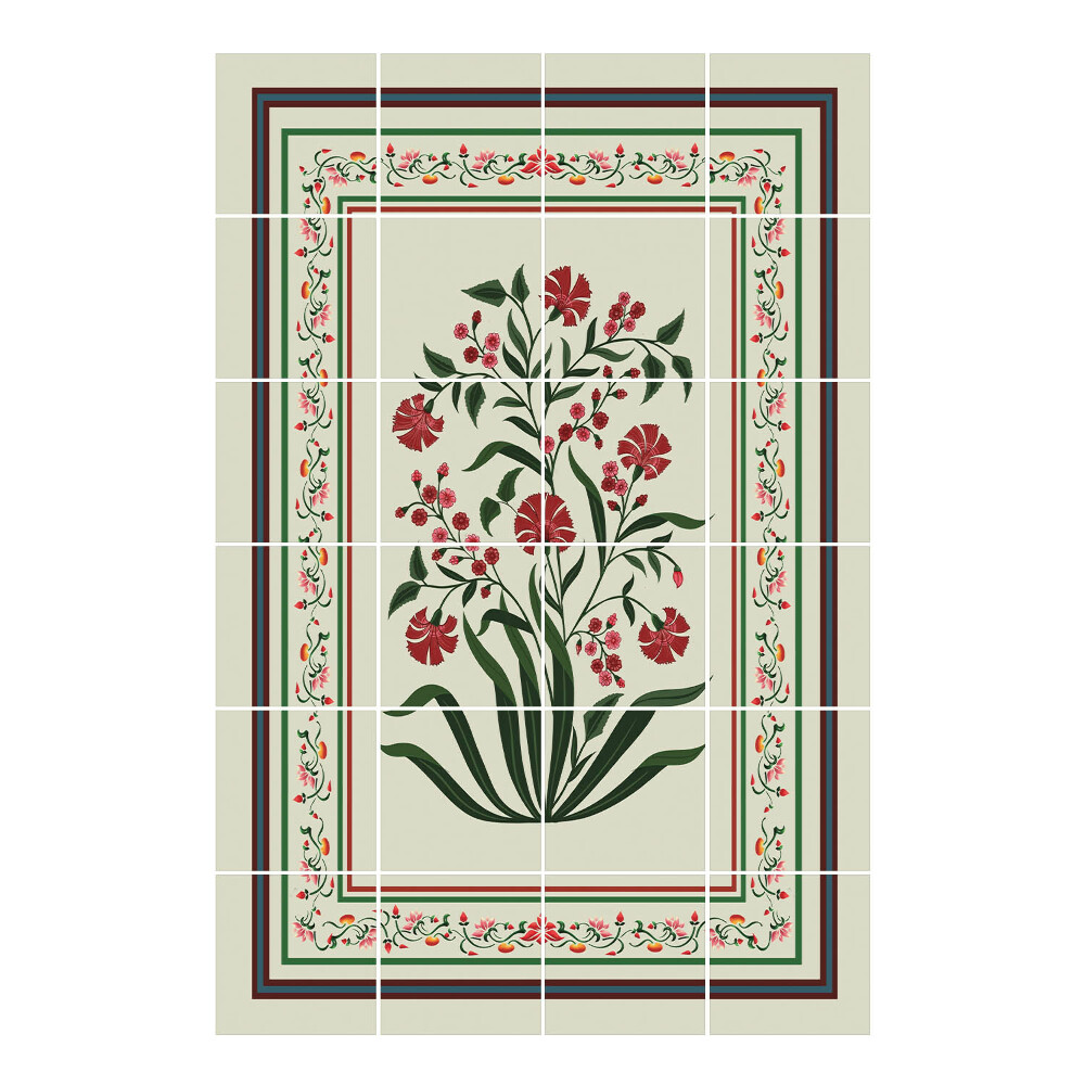 Autocolante gresie Motiv floral vegetal