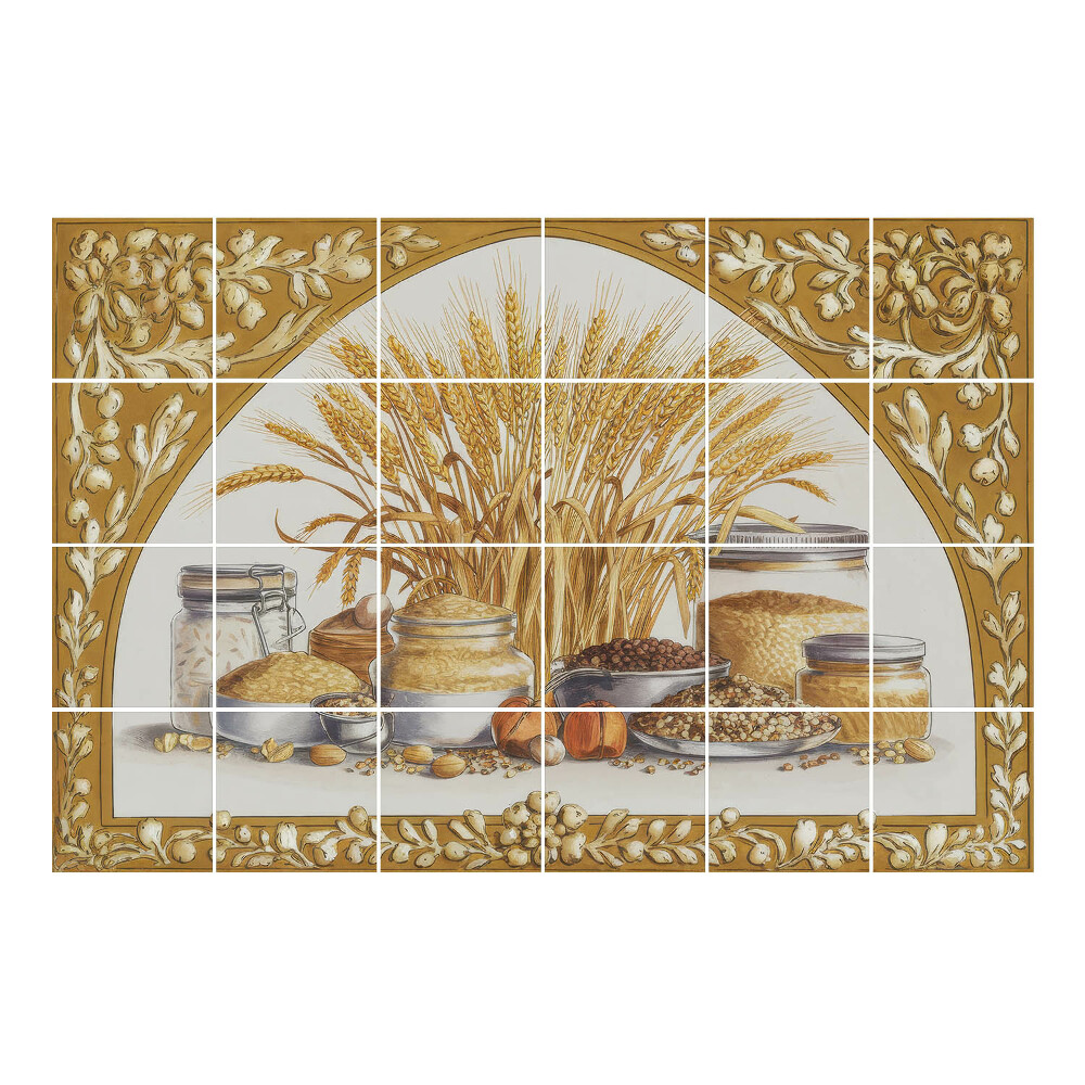 Autocolante gresie si faianta Recoltarea și semințele de cereale