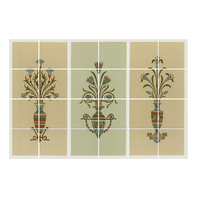 Autocolante gresie si faianta Aranjamente florale în vaze