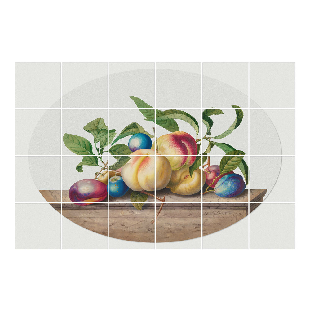 Autocolante gresie si faianta Fructe pe masă