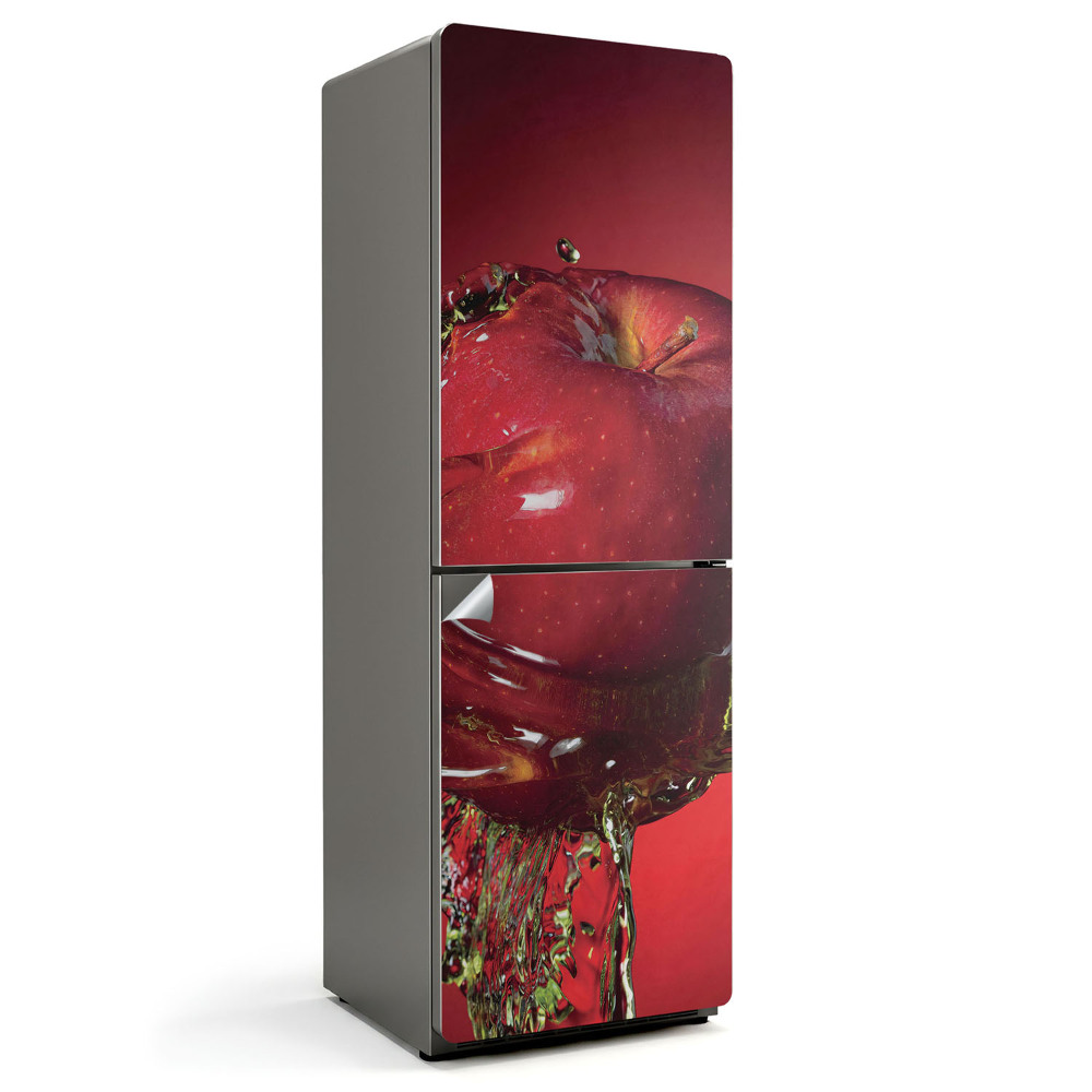 Folie pentru frigider Măr suculent în apă