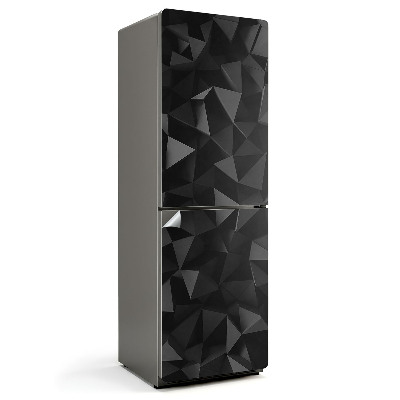 Autocolant pentru frigider Geometrie tridimensională