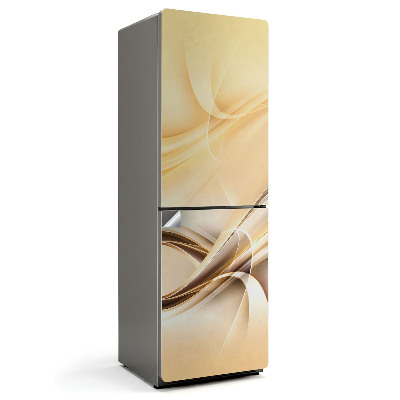 Folie frigider Valuri și linii abstracte