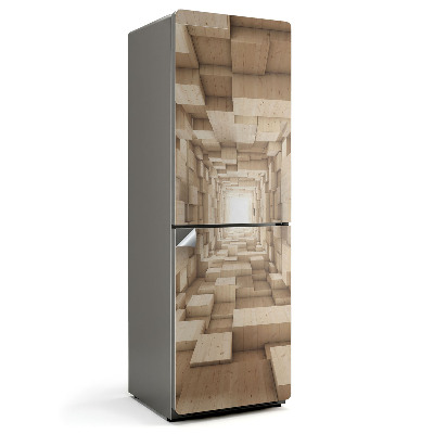 Folie pentru frigider Construcția blocurilor de lemn