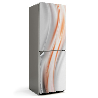 Folie pentru frigider Valuri în tonuri delicate