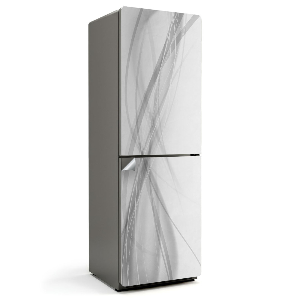 Folie frigider Unde de linii abstracte