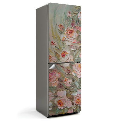 Folie frigider Motiv floral pictural