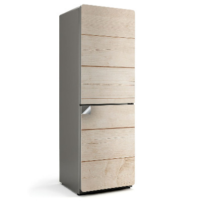 Autocolant pentru frigider Placă de lemn pe orizontală