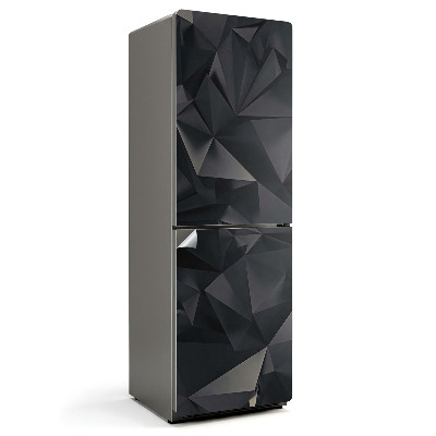 Folie pentru frigider Model triunghi abstract