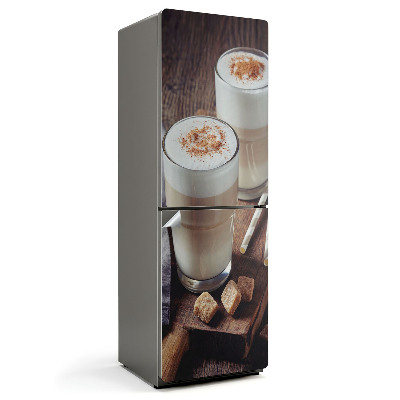Autocolant pentru frigider Cafea aromatică cu spumă