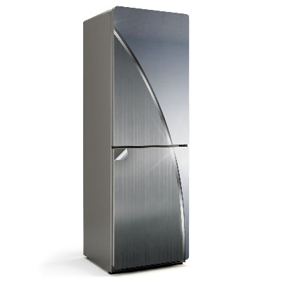 Autocolant pentru frigider Model metalic modern