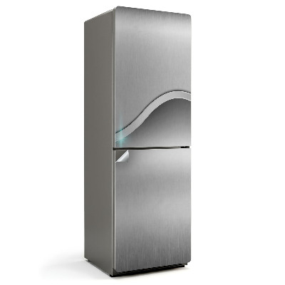 Folie frigider Textură metalică futuristă