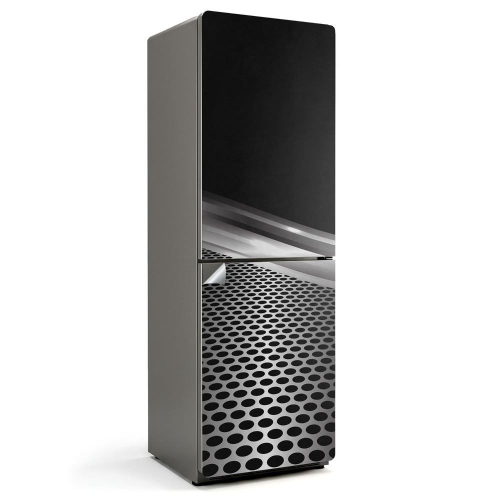 Autocolant pentru frigider Model de grilă abstractă