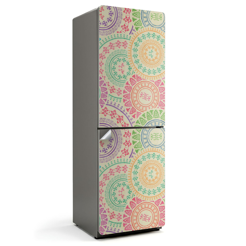 Folie pentru frigider Modele de districte etnice