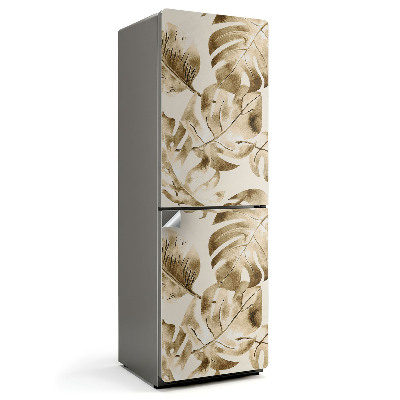 Folie frigider Frunze tropicale delicate